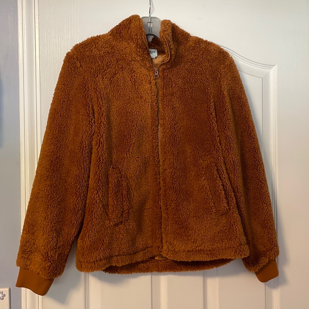 JCrew Teddy Bomber Jacket